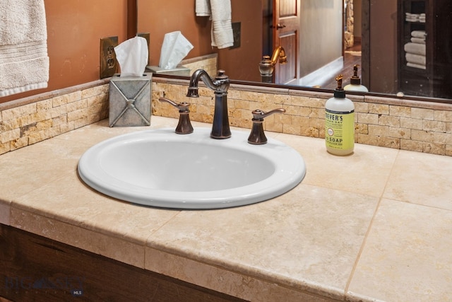 58 Upper Moose Hill Rd, Big Sky, MT 59716 - bathroom view of vanity