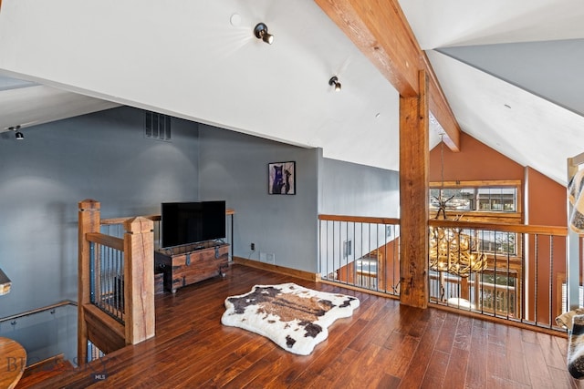 58 Upper Moose Hill Rd, Big Sky, MT 59716 - living area with hardwood / wood-style flooring