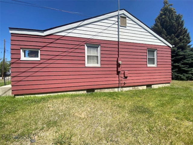 1120 A St, Butte, MT 59701 - view of side of property with a lawn