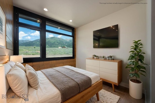 28 Elk Meadows Ranch Rd, Cameron, MT 59720 - bedroom featuring wood finished floors and recessed lighting