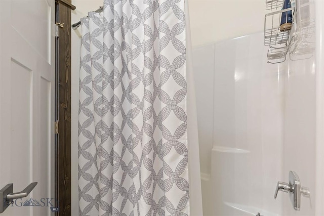 205 Albrey Trl Unit B, Bozeman, MT 59718 - full bath featuring shower / tub combo with curtain