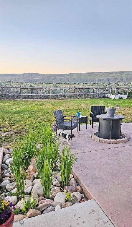 950 N Harrison St, Lima, MT 59739 - view of patio