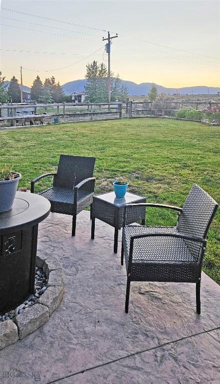 950 N Harrison St, Lima, MT 59739 - view of patio
