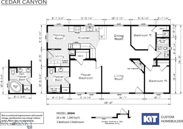 950 N Harrison St, Lima, MT 59739 - view of property floor plan