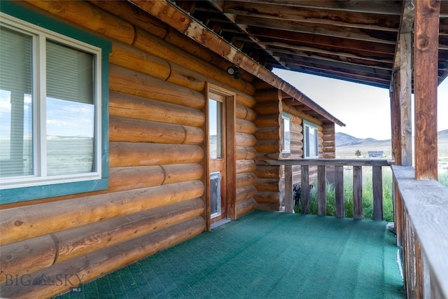 7223 Birdseye Rd, Helena, MT 59602 - balcony featuring a mountain view