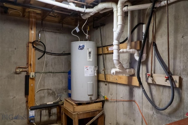7223 Birdseye Rd, Helena, MT 59602 - utility room with electric water heater