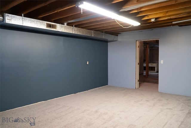 7223 Birdseye Rd, Helena, MT 59602 - finished below grade area featuring carpet