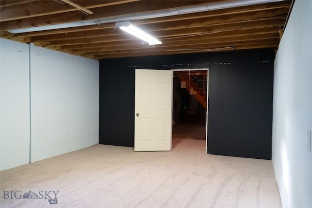 7223 Birdseye Rd, Helena, MT 59602 - finished basement with light carpet