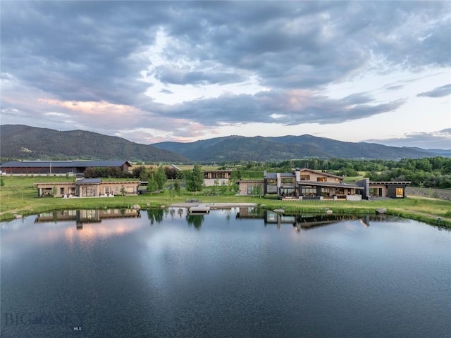 240 Horsetail Rd, Bozeman, MT 59715 - water view with a mountain backdrop