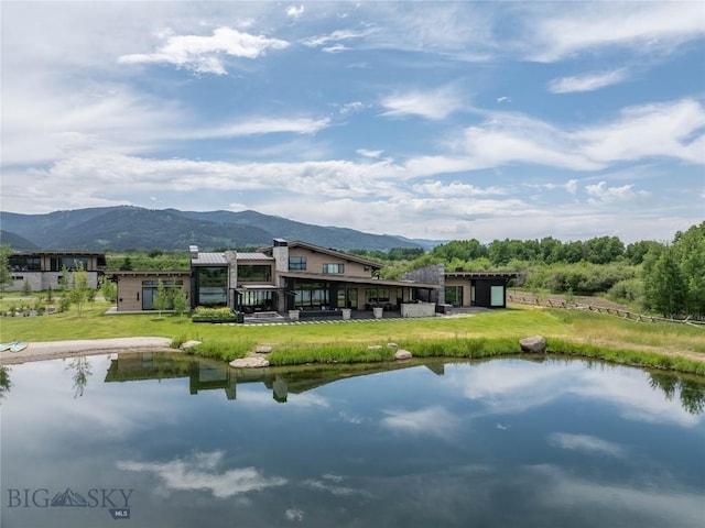 240 Horsetail Rd, Bozeman, MT 59715 - water view featuring mountains