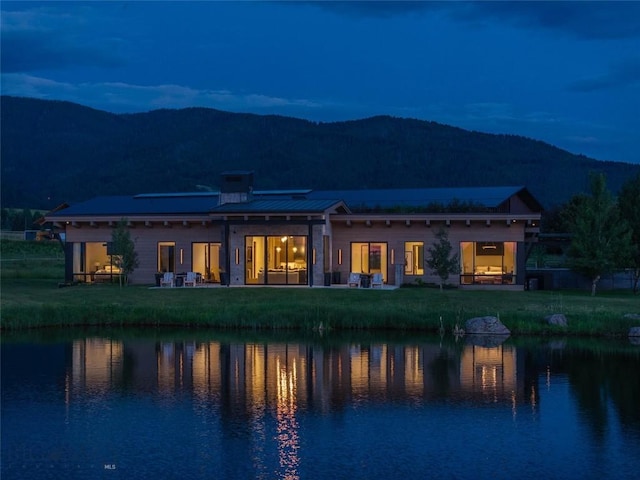 240 Horsetail Rd, Bozeman, MT 59715 - water view featuring a mountain backdrop