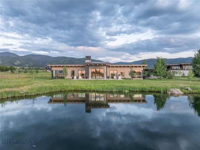 240 Horsetail Rd, Bozeman, MT 59715 - water view with a mountainous background