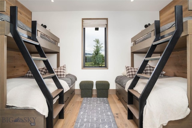 240 Horsetail Rd, Bozeman, MT 59715 - bedroom with recessed lighting and wood finished floors