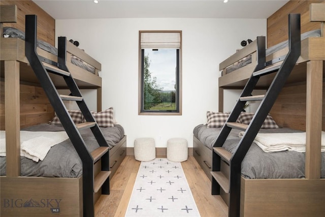 240 Horsetail Rd, Bozeman, MT 59715 - bedroom with recessed lighting and wood finished floors