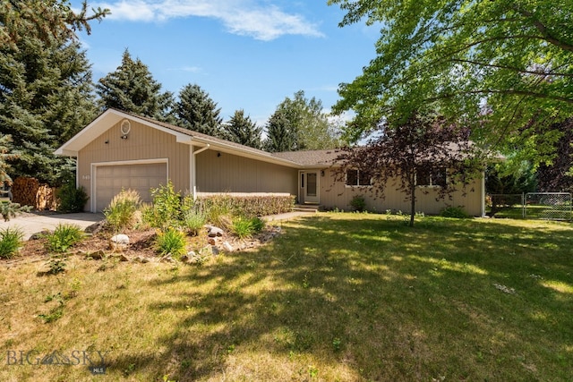 840 Damarell Rd, Bozeman, MT 59718 - single story home with an attached garage and concrete driveway