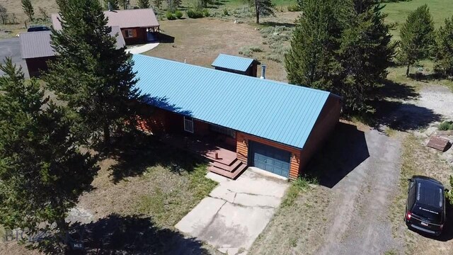 1364 Mcclellan Rd, West Yellowstone, MT 59758 - aerial view of property and surrounding area