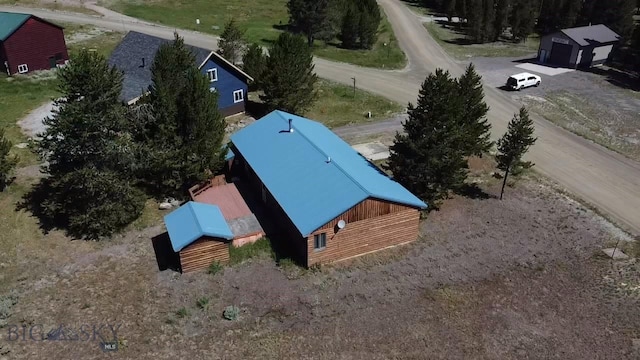 1364 Mcclellan Rd, West Yellowstone, MT 59758 - view from above of property