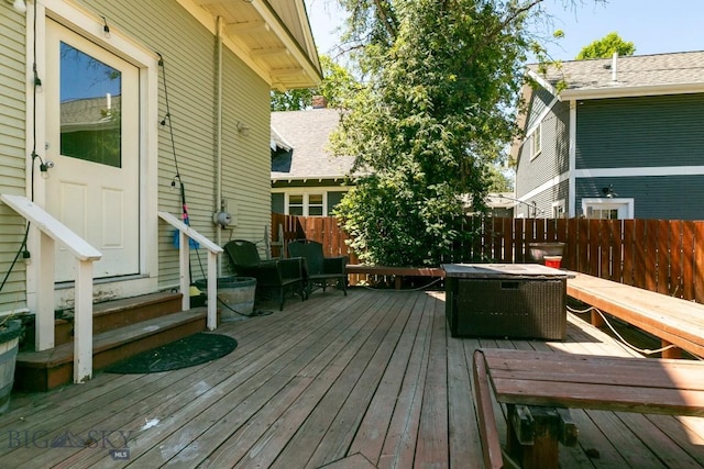 511 W Babcock, Bozeman, MT 59715 - deck featuring entry steps