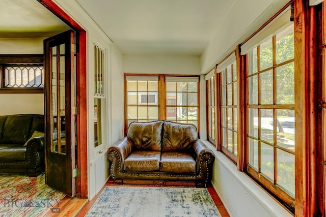 511 W Babcock, Bozeman, MT 59715 - sunroom / solarium featuring wood finished floors and french doors