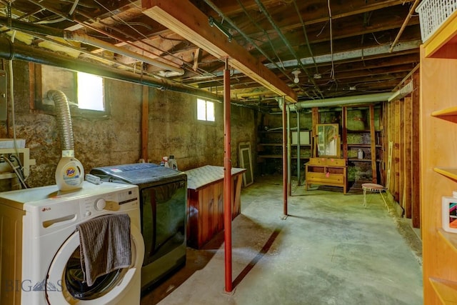 511 W Babcock, Bozeman, MT 59715 - basement with washer and dryer
