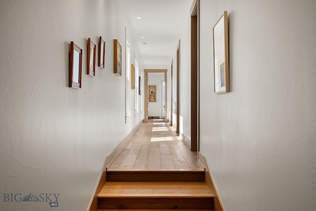 1878 Star Ridge Rd, Bozeman, MT 59715 - corridor with recessed lighting and baseboards