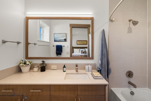 1878 Star Ridge Rd, Bozeman, MT 59715 - full bathroom featuring vanity and shower / bath combination
