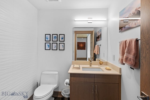 1878 Star Ridge Rd, Bozeman, MT 59715 - bathroom with vanity and toilet