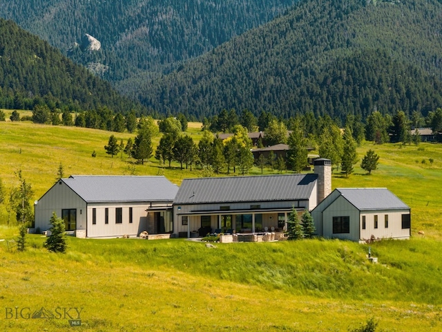 1878 Star Ridge Rd, Bozeman, MT 59715 - mountain view featuring a forest