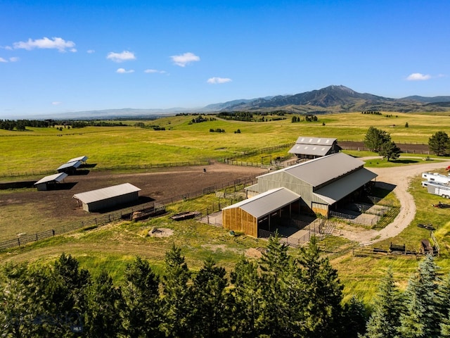 1878 Star Ridge Rd, Bozeman, MT 59715 - view of rural area with a pastoral area and a mountain backdrop