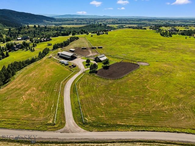 1878 Star Ridge Rd, Bozeman, MT 59715 - aerial view of sparsely populated area with a mountain backdrop