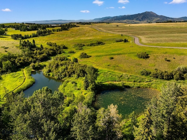 1878 Star Ridge Rd, Bozeman, MT 59715 - aerial view of sparsely populated area featuring a water and mountain view