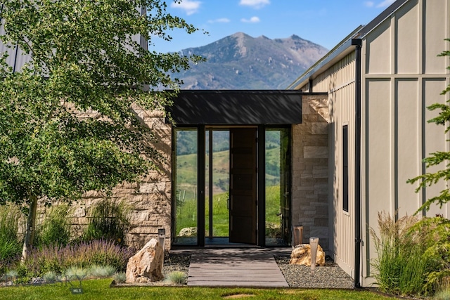 1878 Star Ridge Rd, Bozeman, MT 59715 - view of outdoor structure featuring a mountain view