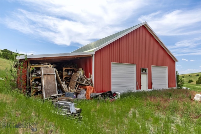 5835 Spaulding Bridge Rd, Belgrade, MT 59714 - view of detached garage