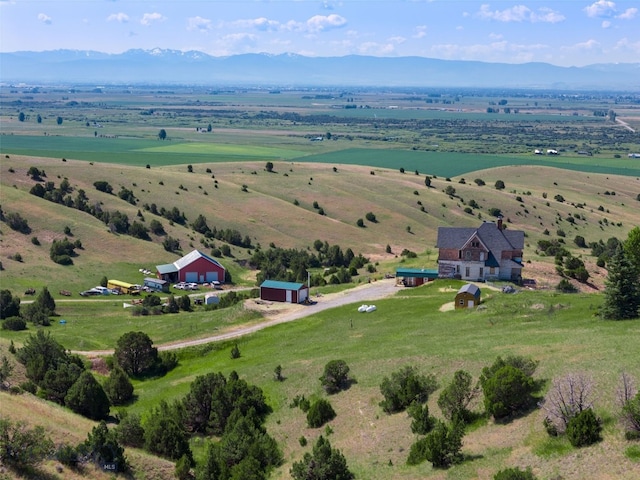 5835 Spaulding Bridge Rd, Belgrade, MT 59714 - aerial view of sparsely populated area featuring mountains