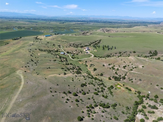 5835 Spaulding Bridge Rd, Belgrade, MT 59714 - view of property location featuring rural landscape and a mountain backdrop