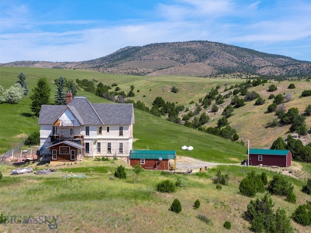 5835 Spaulding Bridge Rd, Belgrade, MT 59714 - mountain view with rural landscape