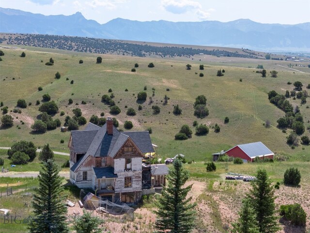 5835 Spaulding Bridge Rd, Belgrade, MT 59714 - view of rural area featuring a mountain backdrop