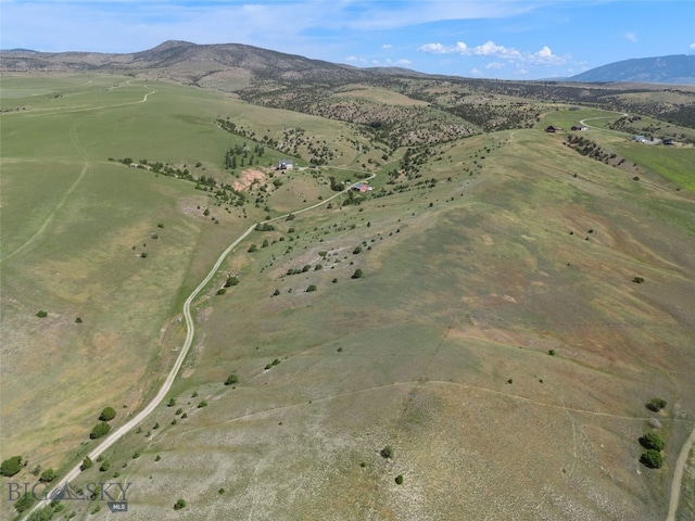 5835 Spaulding Bridge Rd, Belgrade, MT 59714 - aerial overview of property's location featuring mountains