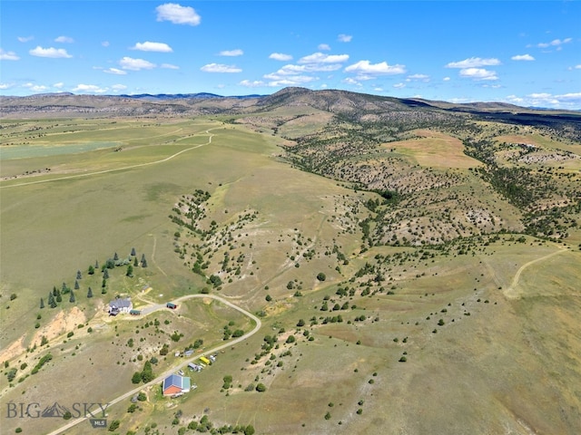5835 Spaulding Bridge Rd, Belgrade, MT 59714 - overview of rural landscape with mountains