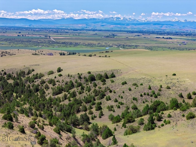 5835 Spaulding Bridge Rd, Belgrade, MT 59714 - aerial view of sparsely populated area with a mountain backdrop