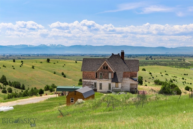 5835 Spaulding Bridge Rd, Belgrade, MT 59714 - view of rural area with a mountainous background