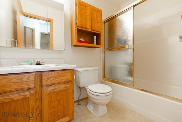 2200 W Dickerson Unit 46, Bozeman, MT 59718 - bathroom with vanity and combined bath / shower with glass door