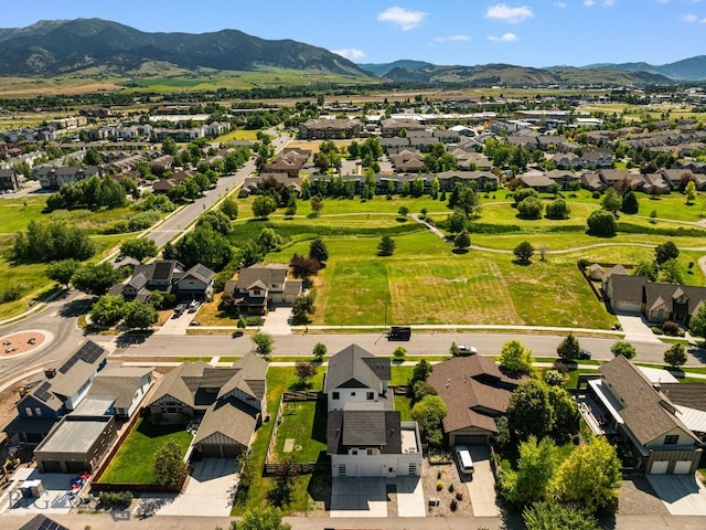 3139 Blackbird Dr, Bozeman, MT 59718 - aerial perspective of suburban area featuring mountains