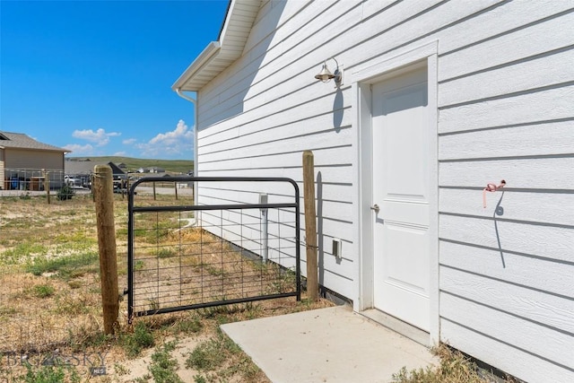15 Santa Fe Trl, Three Forks, MT 59752 - view of exterior entry with a gate