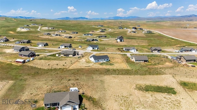 15 Santa Fe Trl, Three Forks, MT 59752 - aerial view of residential area with a mountain backdrop