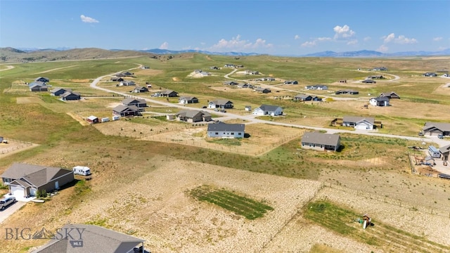 15 Santa Fe Trl, Three Forks, MT 59752 - overview of rural landscape with a mountain backdrop