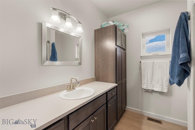 15 Santa Fe Trl, Three Forks, MT 59752 - bathroom featuring vanity and wood finished floors