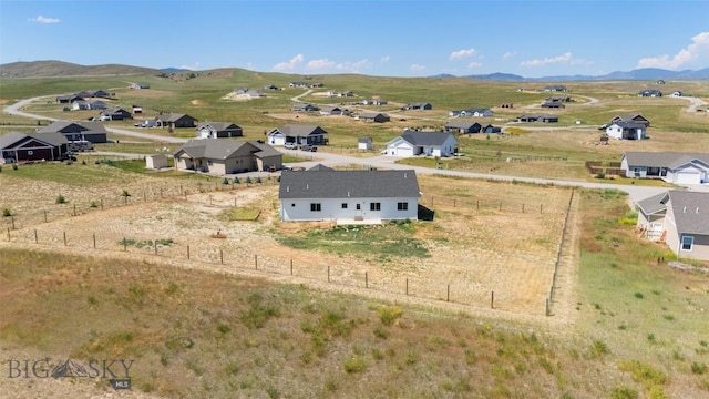 15 Santa Fe Trl, Three Forks, MT 59752 - aerial view of residential area with a mountainous background