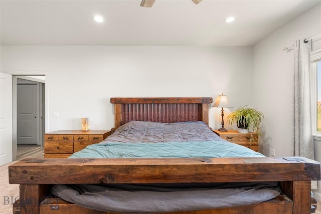 15 Santa Fe Trl, Three Forks, MT 59752 - bedroom featuring recessed lighting and ceiling fan