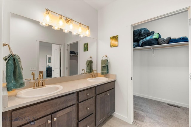 15 Santa Fe Trl, Three Forks, MT 59752 - bathroom with double vanity and a spacious closet